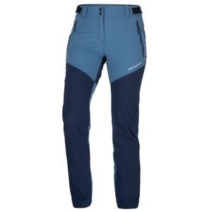 Northfinder MYRNA blue blue NO-4926OR-387 dámské hybridní softshellové kalhoty Velikost: L kalhoty
