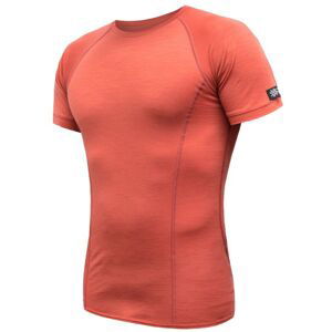 SENSOR MERINO ACTIVE pánské triko kr.rukáv terracotta Velikost: L pánské triko kr.rukáv