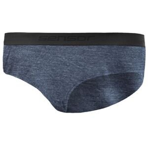 SENSOR MERINO LITE dámské kalhotky mottled blue Velikost: L spodní prádlo