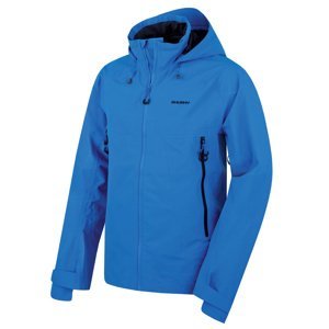 Husky Pánská outdoor bunda Nakron M neon blue Velikost: S pánská bunda