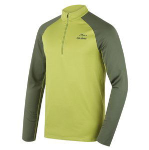 Husky Termoprádlo Active Winter Tromi zip M bright green Velikost: L spodní prádlo