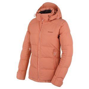 Husky Dámská plněná zimní bunda Norel L faded orange Velikost: XL - plus dámská bunda