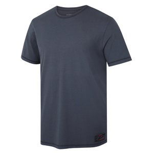 Husky Pánské bavlněné triko Tee Base M dark grey Velikost: M pánské tričko s krátkým rukávem