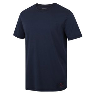 Husky Pánské bavlněné triko Tee Base M dark blue Velikost: M pánské tričko s krátkým rukávem