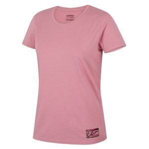 Husky Dámské bavlněné triko Tee Base L pink Velikost: M dámské tričko s krátkým rukávem