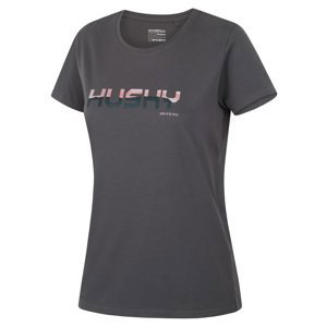 Husky Dámské bavlněné triko Tee Wild L dark grey Velikost: XXL dámské tričko s krátkým rukávem