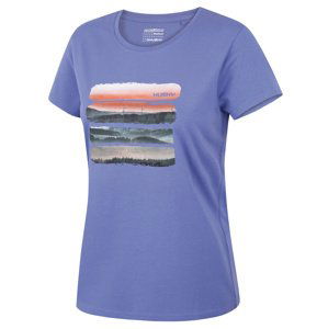 Husky Dámské bavlněné triko Tee Vane L light blue Velikost: L dámské tričko s krátkým rukávem
