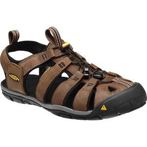 Keen CLEARWATER CNX LEATHER MEN dark earth/black Velikost: 48 pánské sandály