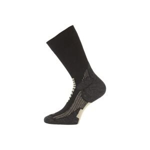 Lasting SCA 907 černé lyžařské ponožky Velikost: (38-41) M ponožky