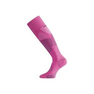 Lasting SWL 498 růžová MERINO podkolenka Velikost: (34-37) S ponožky