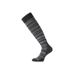 Lasting SWP 805 modré vlněné lyžařské podkolenky Velikost: (42-45) L ponožky