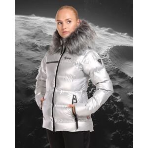 Kilpi LTD SIRIUS-W Stříbrná Velikost: 42 dámská lyžařská bunda