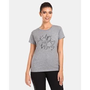 Kilpi MOARE-W Světle šedá Velikost: 34 dámské tričko