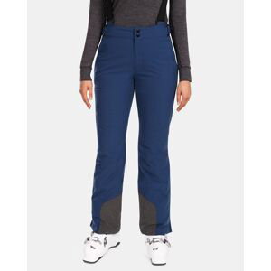 Kilpi ELARE-W Tmavě modrá Velikost: 36 short dámské kalhoty