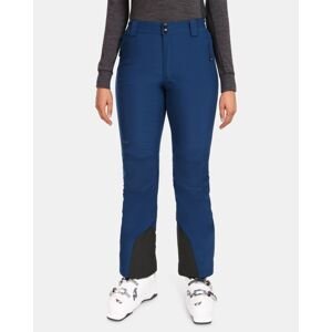 Kilpi GABONE-W Tmavě modrá Velikost: 42 short dámské lyžařské kalhoty