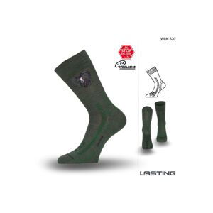 Lasting Hunting WLM 620 zelená Velikost: (46-49) XL ponožky