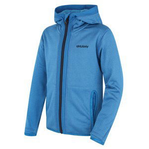 Husky Dětská mikina s kapucí Artic Zip K blue/black blue Velikost: 134