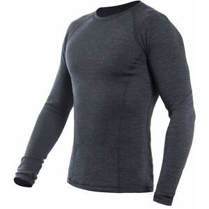 SENSOR MERINO BOLD pánské triko dl.rukáv anthracite gray Velikost: XXL