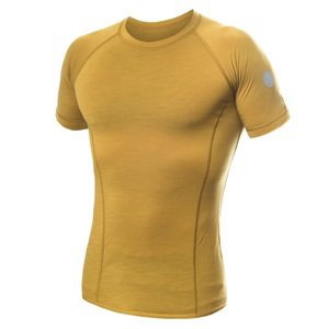 SENSOR MERINO AIR pánské triko kr.rukáv mustard Velikost: M pánské tričko s krátkým rukávem