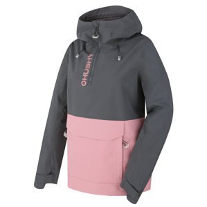 Husky Dámská outdoor bunda Nabbi L dk. grey/pink Velikost: XL dámská bunda