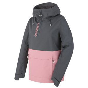 Husky Dámská outdoor bunda Nabbi L dk. grey/pink Velikost: S dámská bunda