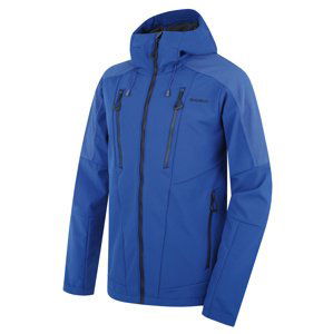 Husky Pánská softshell bunda Sevan M dk. blue Velikost: XXL pánská softshellová bunda