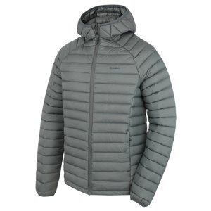 Husky Pánská péřová bunda Dreeser M dk. grey green Velikost: XL pánská bunda