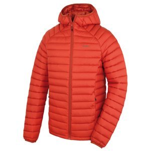 Husky Pánská péřová bunda Dreeser M brick orange Velikost: XL pánská bunda