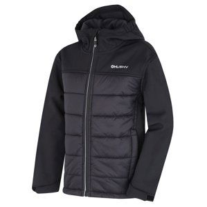 Husky Dětská softshell plněná bunda Swany K black Velikost: 134 dětská bunda