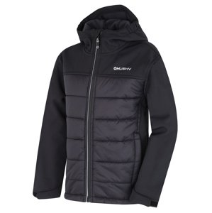 Husky Dětská softshell plněná bunda Swany K black Velikost: 152 dětská bunda