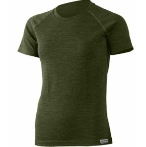 Lasting dámské merino triko ALEA zelené Velikost: L dámské triko
