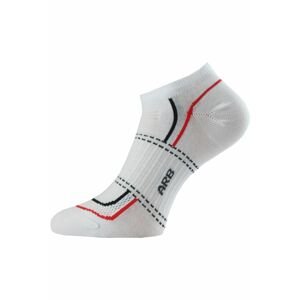 Lasting ARB ponožky pro aktivní sport bílá Velikost: (46-49) XL ponožky
