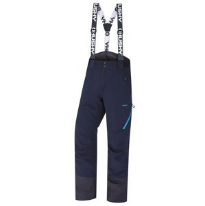 Husky Pánské lyžařské kalhoty Mitaly M black blue Velikost: M pánské kalhoty