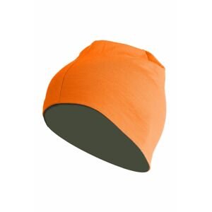 Lasting merino čepice BONY oranžovo zelená Velikost: L/XL