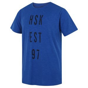 Husky Pánské funkční triko Tingl M blue Velikost: XXL pánské tričko s krátkým rukávem