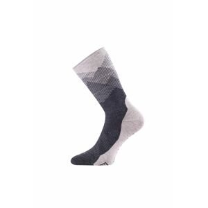 Lasting merino ponožky FWN béžové Velikost: (46-49) XL