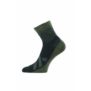 Lasting merino ponožky FWS zelené Velikost: (42-45) L