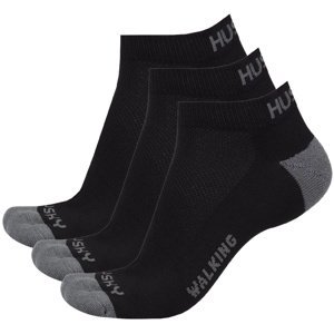 Husky Ponožky Walking 3pack černá Velikost: L (41-44) ponožky