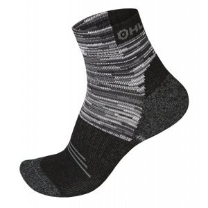 Husky Ponožky Hiking černá/šedá Velikost: M (36-40)