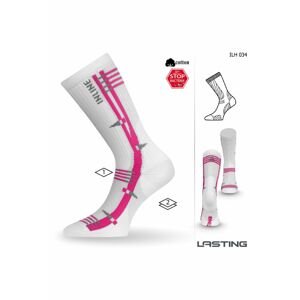 Lasting ILH 034 bílá Inline ponožky Velikost: (42-45) L ponožky