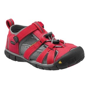 Keen Seacamp II CNX Jr racing red/gargoyle Velikost: 34 dětské sandály