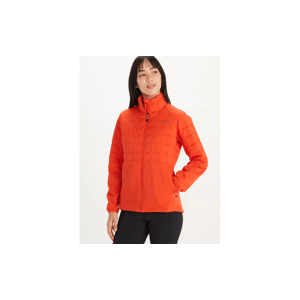 Marmot Women's Echo Featherless Hybrid Jacket - red sun Velikost: S