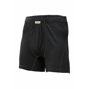 Lasting NICO 9090 černá vlněné Merino boxerky Velikost: XXXL