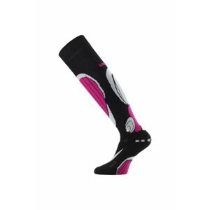Lasting SBP 904 černá lyžařská ponožka Velikost: (34-37) S ponožky