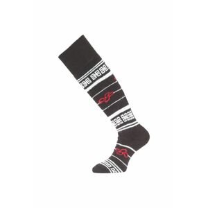 Lasting SEW 903 černá merino ponožky lyžařské Velikost: (38-41) M ponožky