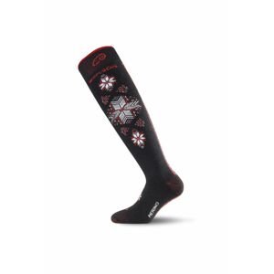 Lasting SWN 903 černá lyžařské ponožky Velikost: (42-45) L ponožky