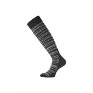 Lasting SWP 805 modré vlněné lyžařské podkolenky Velikost: (38-41) M ponožky