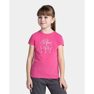 Kilpi MALGA-JG Růžová Velikost: 134 dívčí triko
