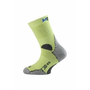 Lasting TJD 600 žlutá merino ponožka junior slabší Velikost: (34-37) S ponožky
