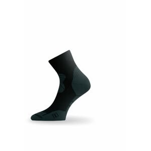 Lasting TKI 908 černá trekingová ponožka Velikost: (42-45) L ponožky